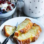 Meyer Lemon Pound Cake