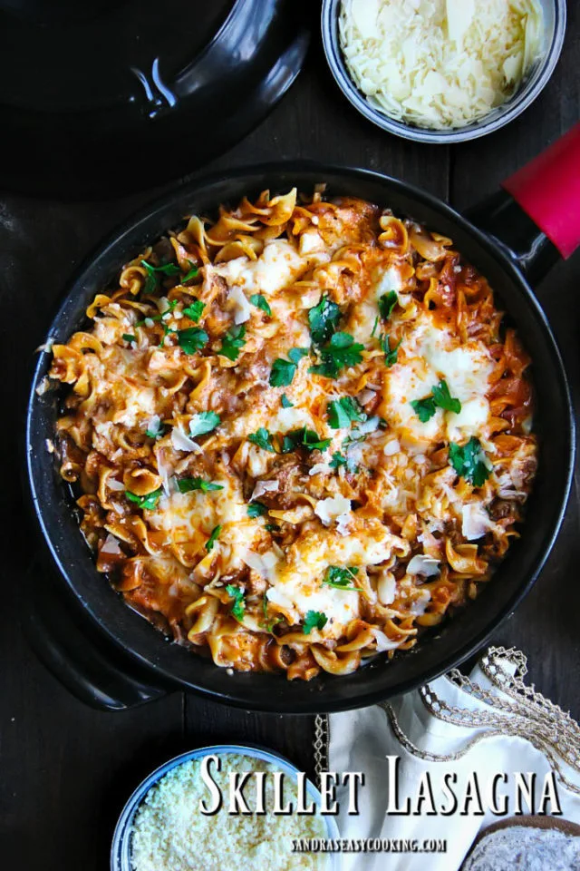 Skillet Lasagna Recipe 