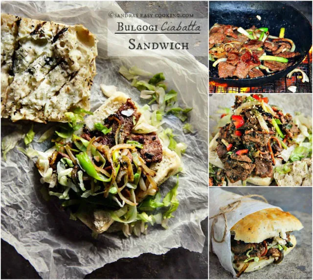 Bulgogi Ciabatta Sandwich Recipe
