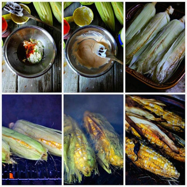 How to Grill Corn on the Cob with Husks