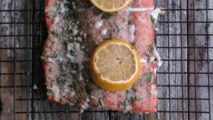 Lemon Herb Grilled Salmon