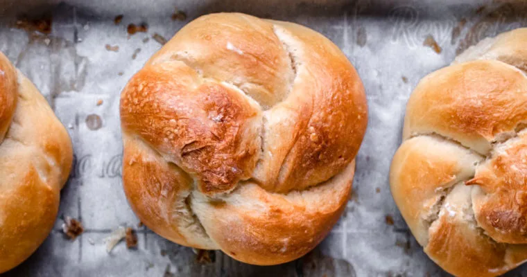 Spiral Twist Bread Rolls