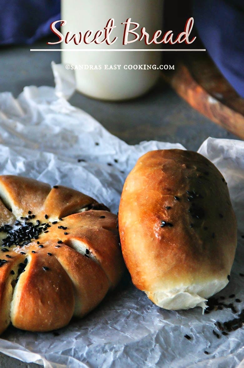 Sweet Red Bean Bread 
