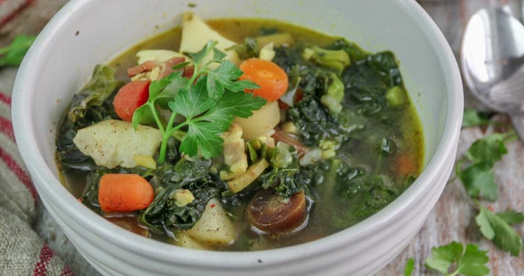 Bacon and Kale Soup