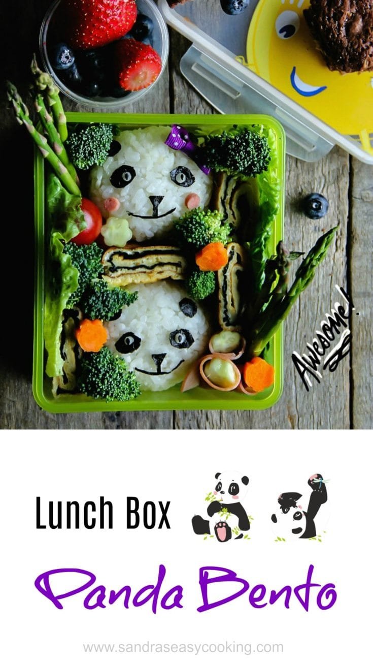 Lunch Box: Panda Bento - Sandra's Easy Cooking