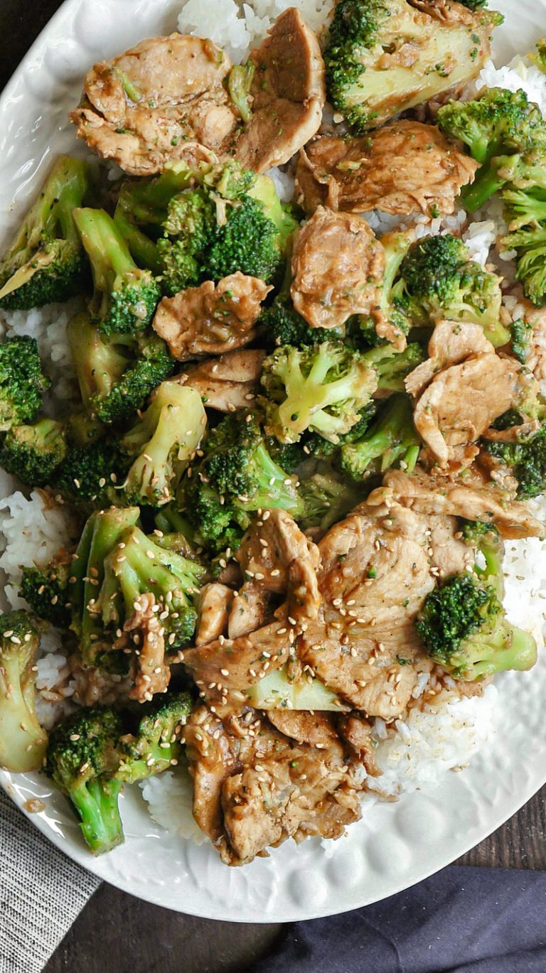 Broccoli and Pork Tenderloin Stir Fry  Sandra's Easy Cooking