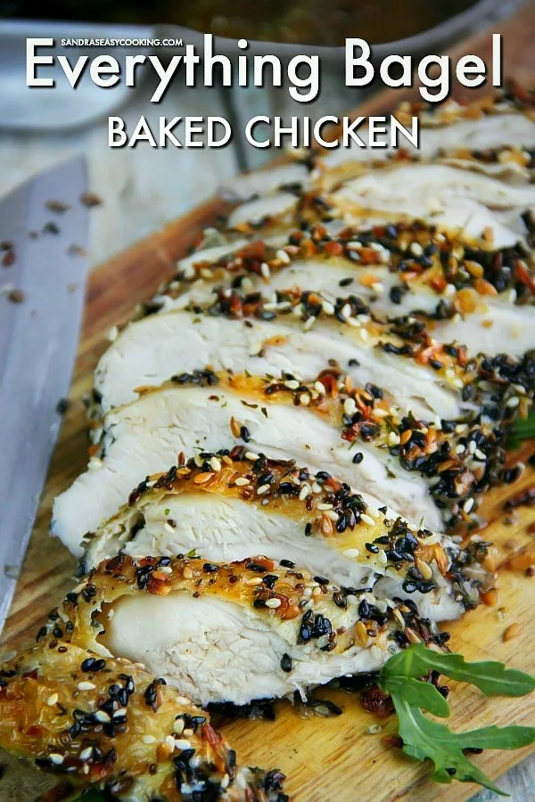 Everything Bagel Baked Chicken