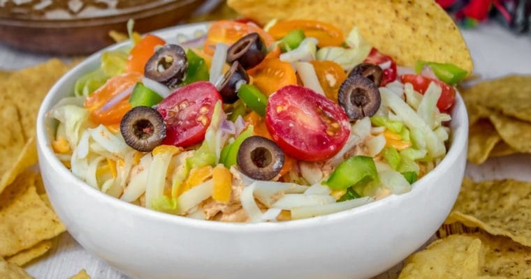 Taco Style Cream Cheese Dip