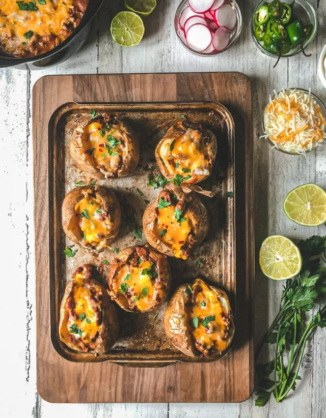 Beef Chili Baked Potato Recipe