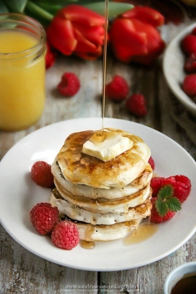 Classic Pancakes - Sandra's Easy Cooking Breakfast and Brunch Recipes
