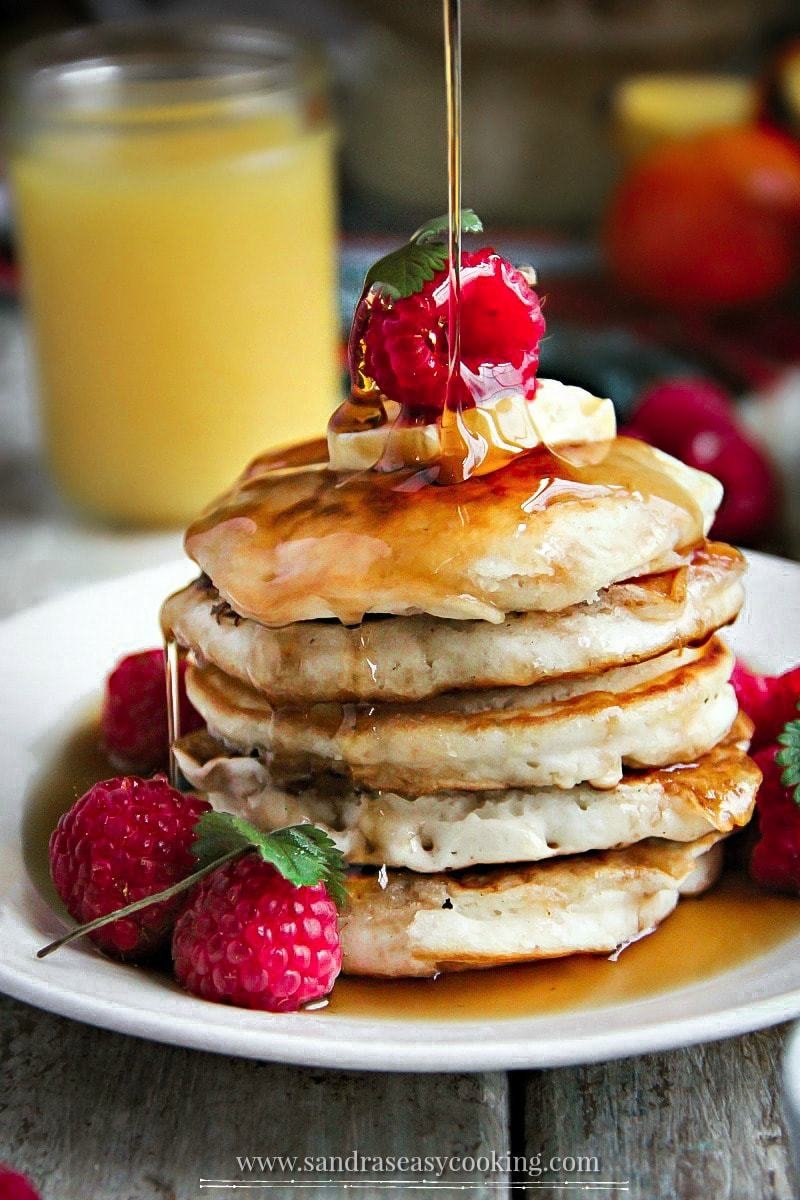 Classic Pancakes - Sandra's Easy Cooking Breakfast and Brunch Recipes