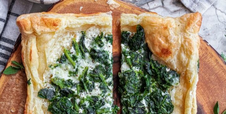 Creamy Spinach Puff Pastry Recipe