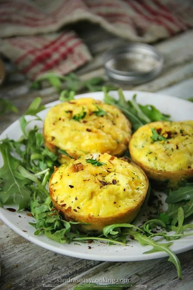 Mini Meatless Frittata Cups Recipe