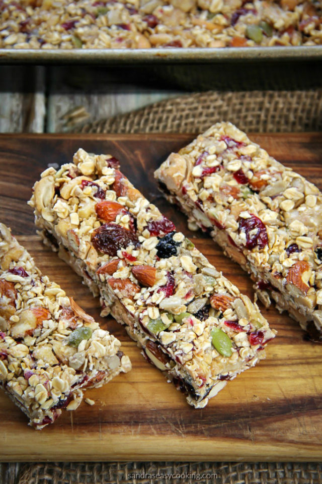 Easy Energy Bars Sandras Easy Cooking