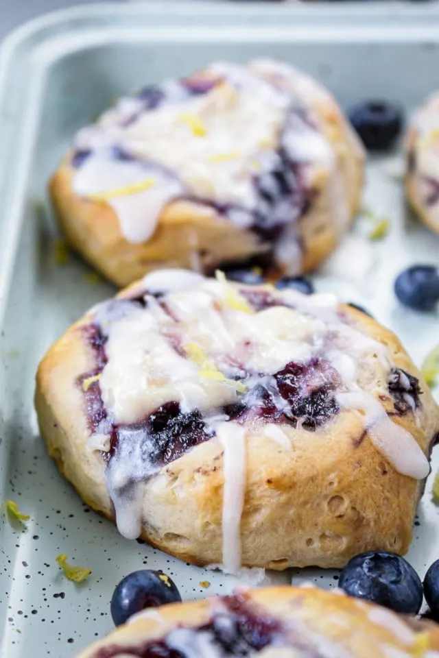 Blueberry Cream Cheese Biscuit Danish