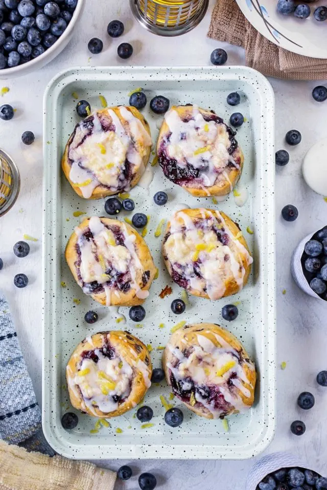 Blueberry Cream Cheese Biscuit Danish Recipe