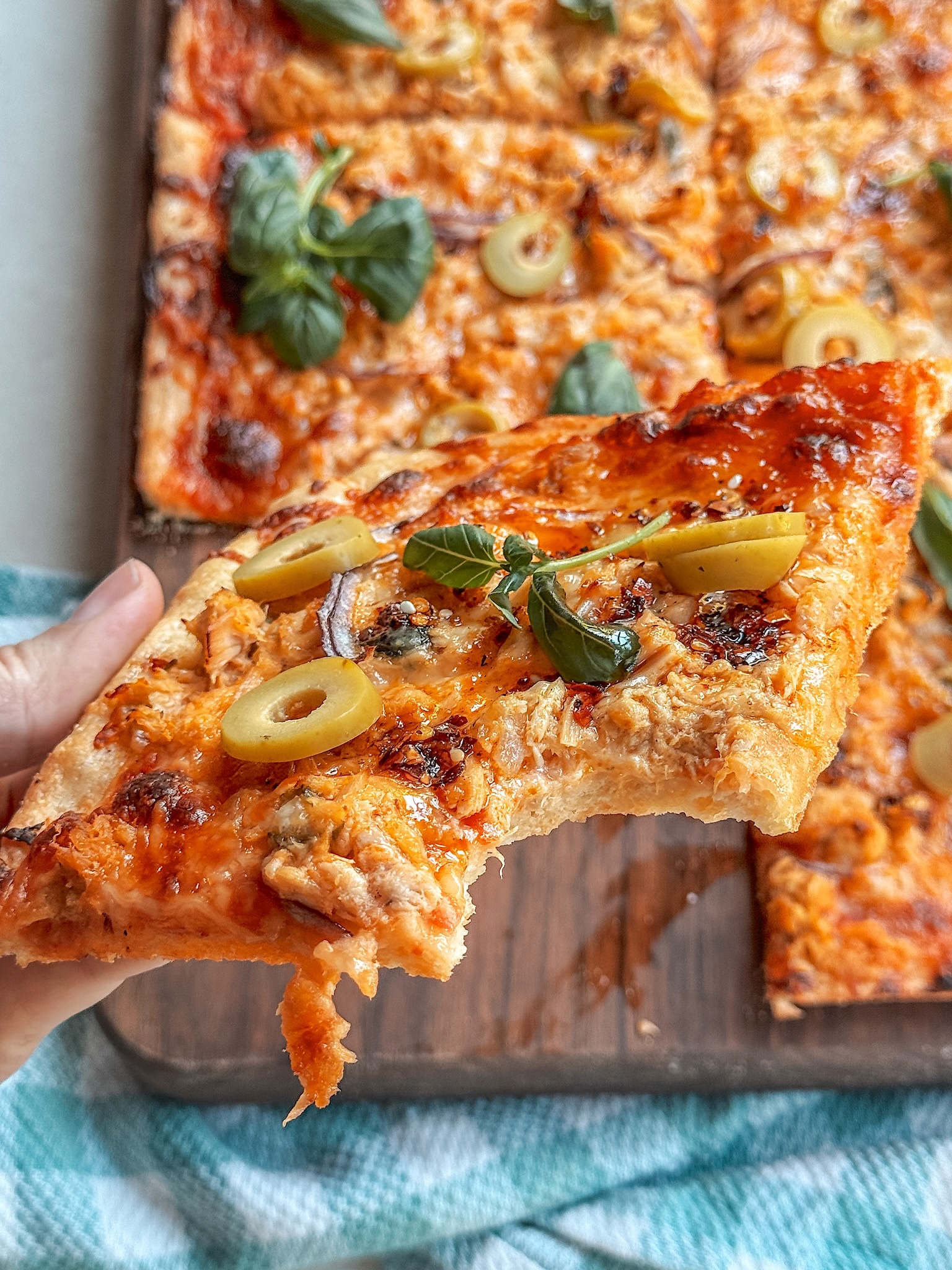 Delcious pizza