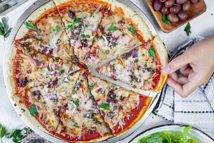 Easy Tuna Pizza