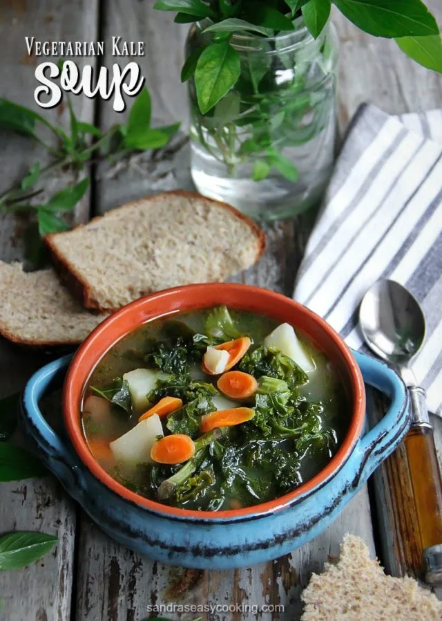 Vegetarian Kale Soup Recipe
