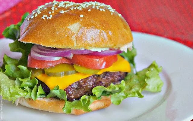 Homemade Beef Burgers