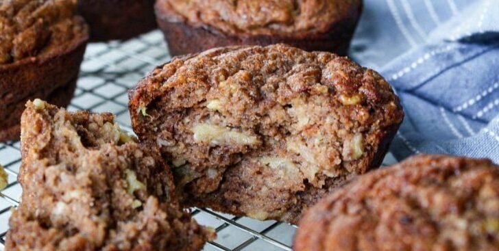 Gluten-Free Banana Cocoa Muffins