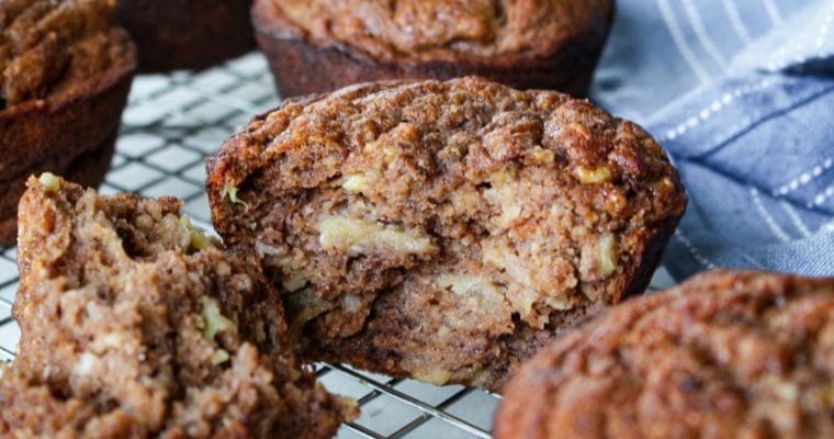 Gluten-Free Banana Cocoa Muffins