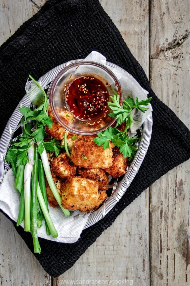 Easy Pan-Fried Tofu - Sandra's Easy Cooking