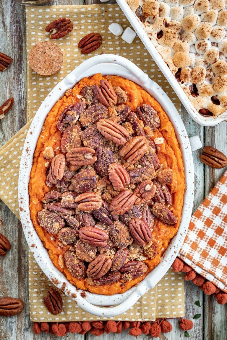 Buttery Sweet Potato Casserole Recipe - Sandra's Easy Cooking Dishes