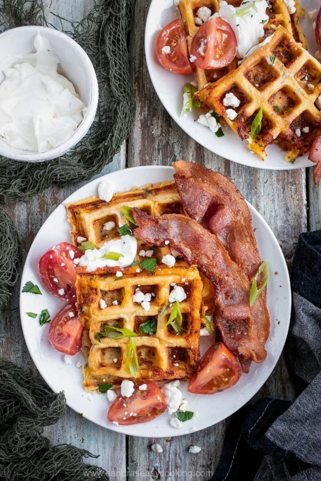 Chaffles - Low Carb Keto Waffles