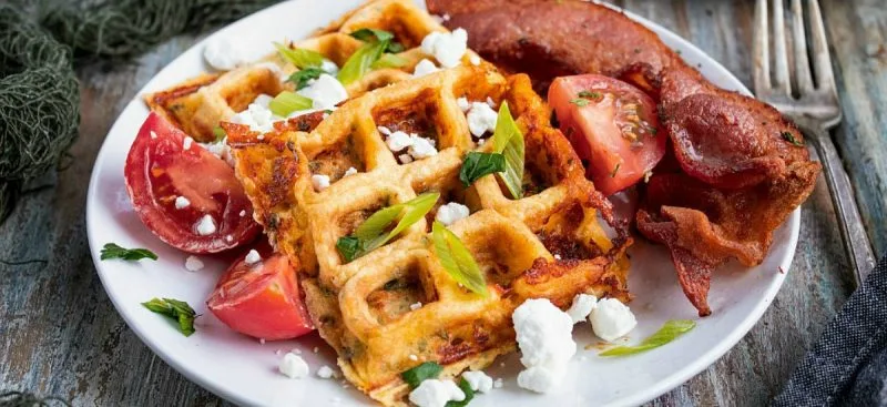 Chaffles – Low Carb Keto Waffles