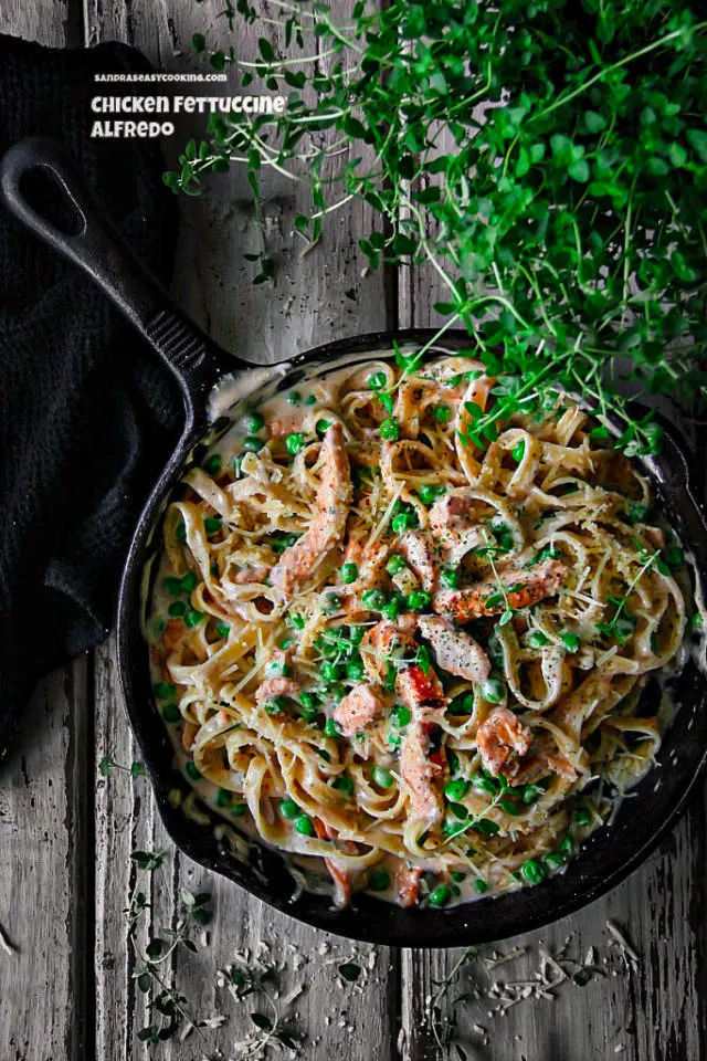 Chicken Fettuccine Alfredo