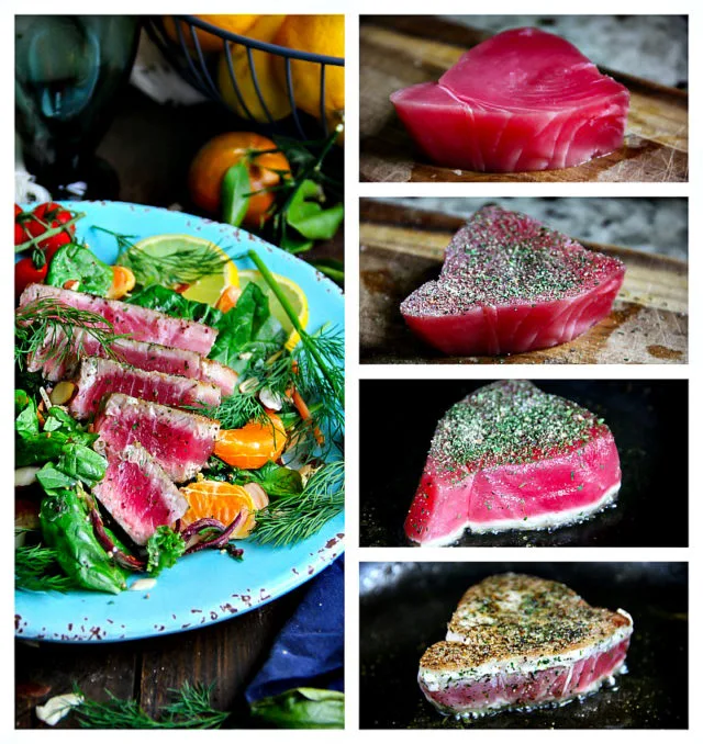 Ahi Tuna Salad