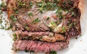 Air Fryer Bone-in Ribeye Steak