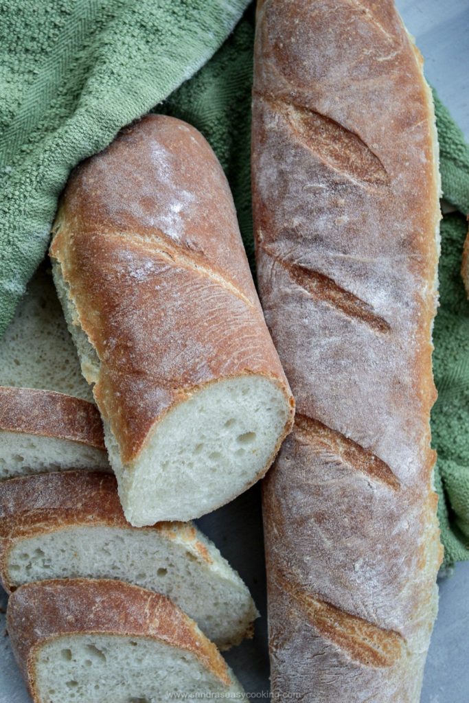 Easy Homemade French Bread - Sandra's Easy Cooking Bread Recipes