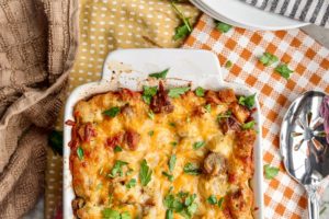 Herbed Stuffing Sausage Casserole Recipe - Sandra's Easy Cooking