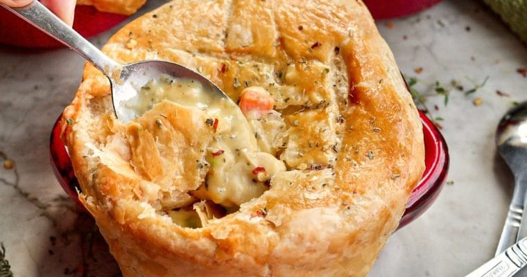 Individual Chicken Pot Pies