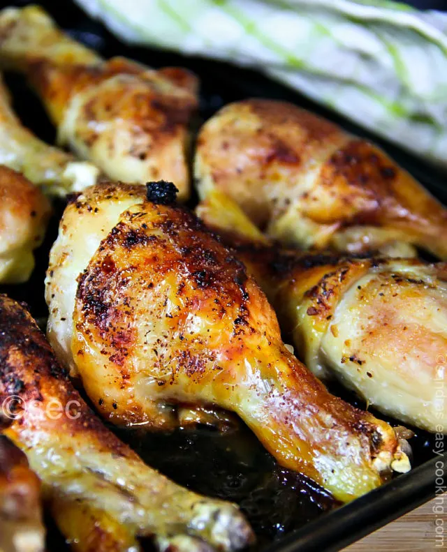 Marinated Baked Chicken Drumsticks