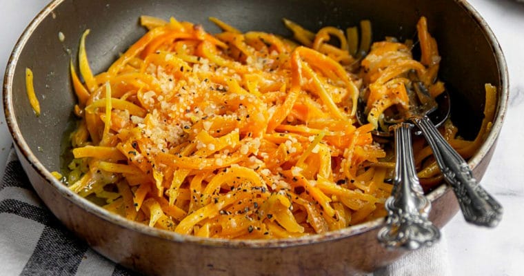 Cacio e Pepe Butternut Squash