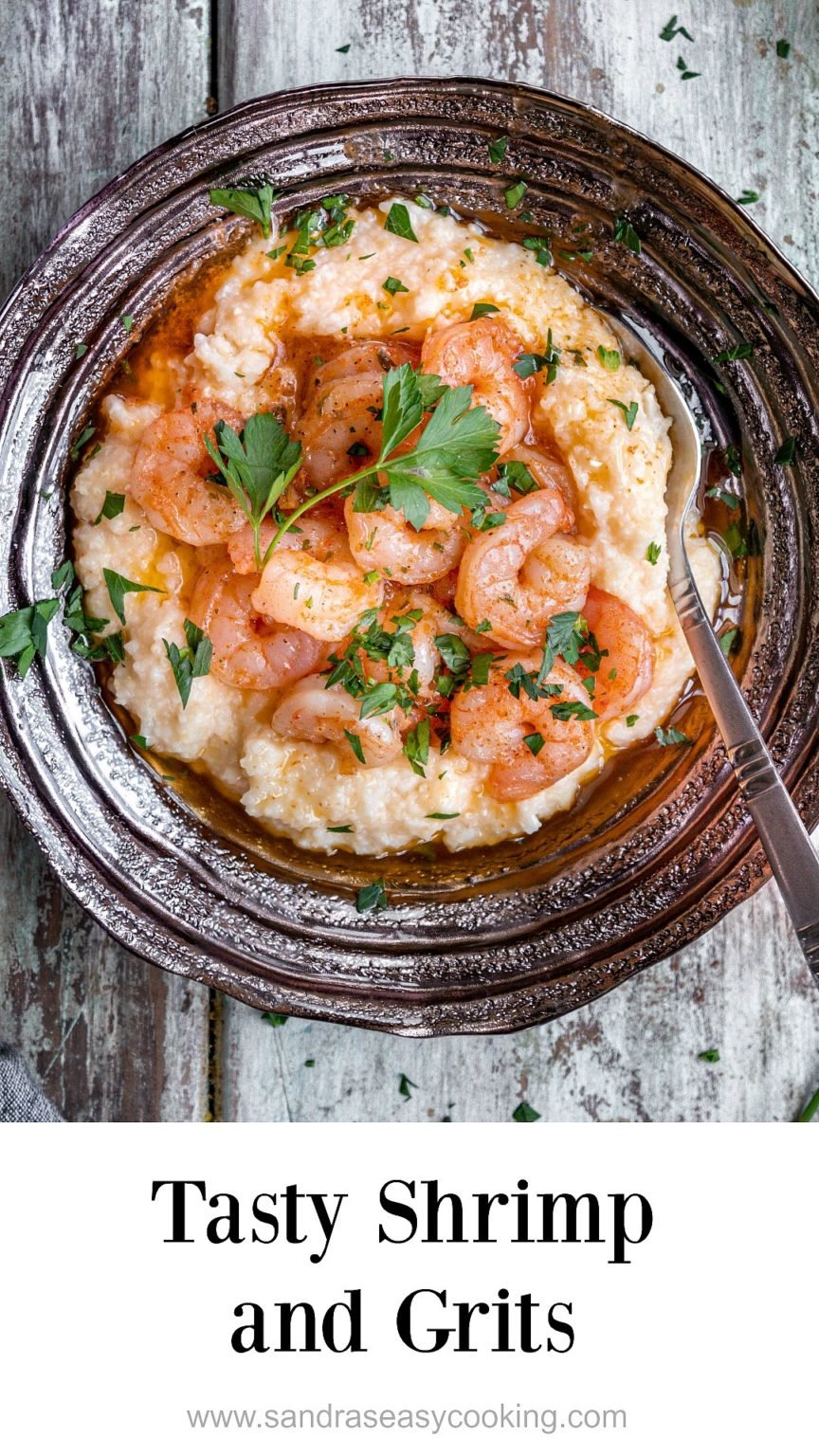 Easy Shrimp and Grits - Sandra's Easy Cooking Dinner Recipes