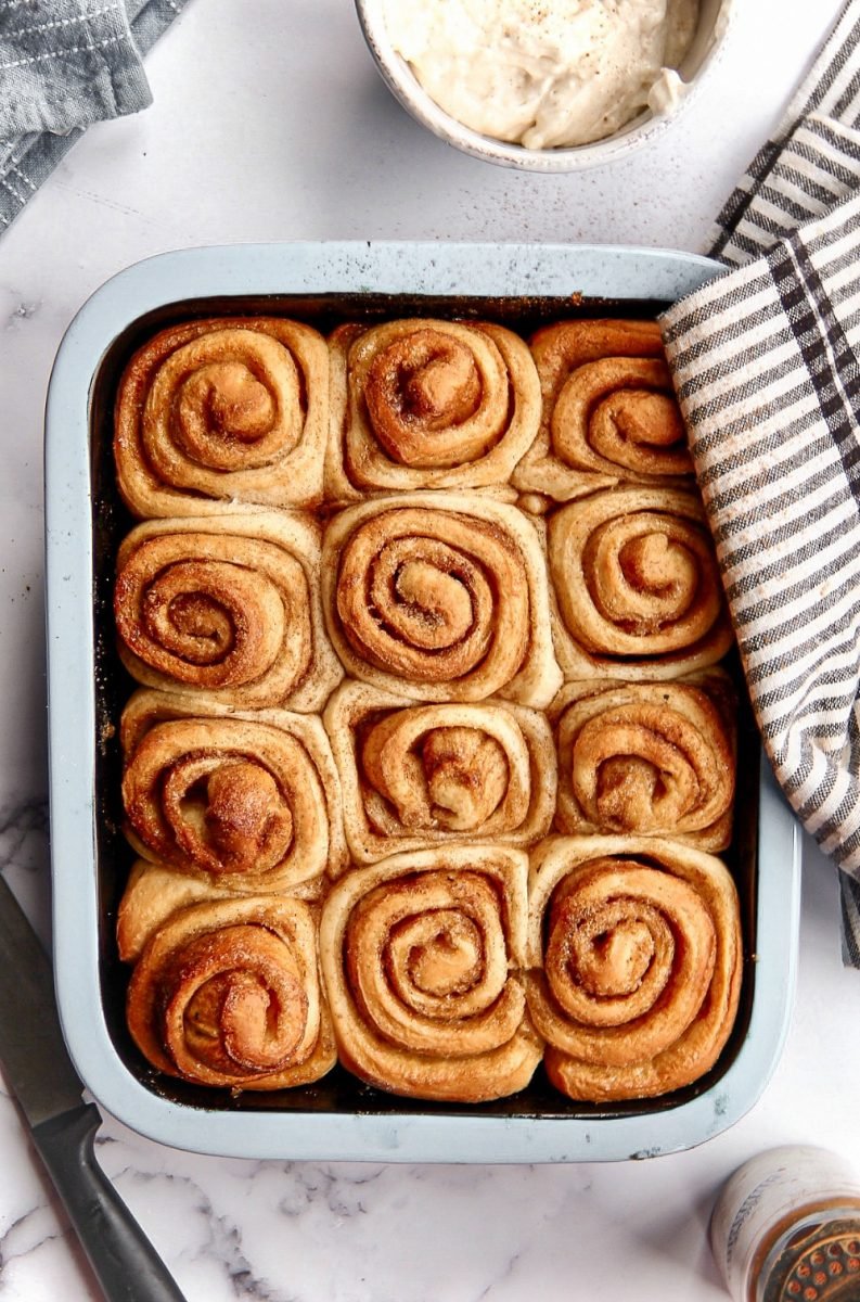 The Best Cinnamon Rolls - Sandra's Easy Cooking Breakfast