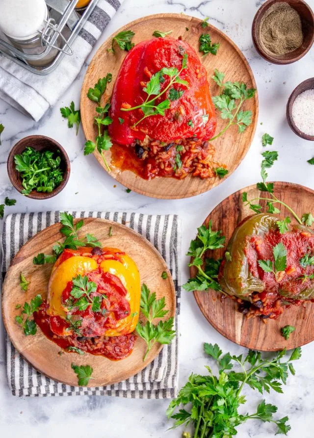 Vegetarian Stuffed Peppers