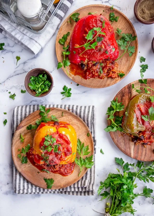 Vegetarian Stuffed Peppers