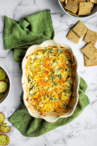 Baked Artichoke and Spinach Dip - Sandra's Easy Cooking Dip Recipes