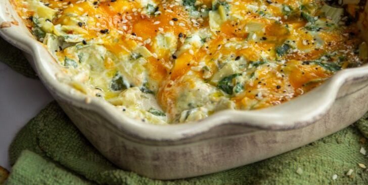 Baked Artichoke and Spinach Dip