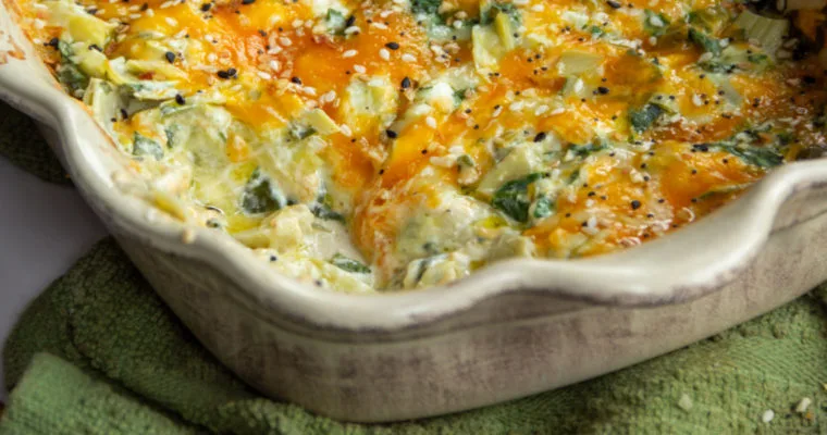 Baked Artichoke and Spinach Dip