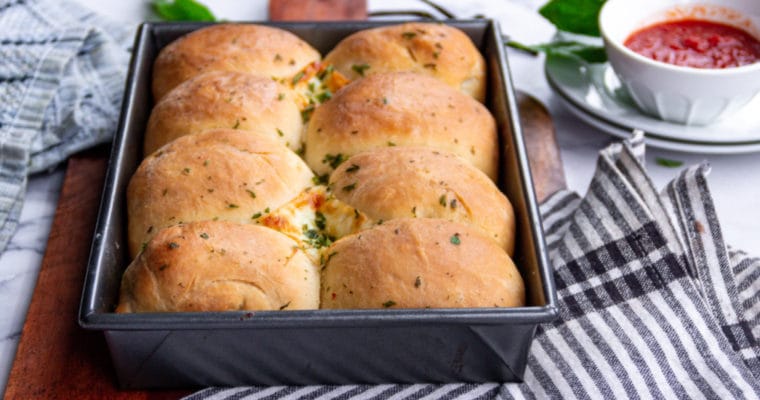 Cheese Stuffed Dinner Rolls