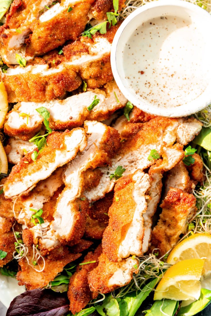 Chicken Schnitzels - Sandra's Easy Cooking Chicken Recipes