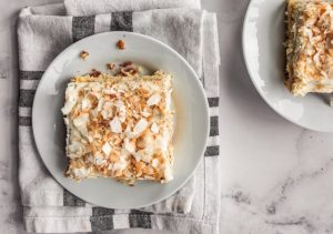 Pineapple and Coconut Sheet Cake