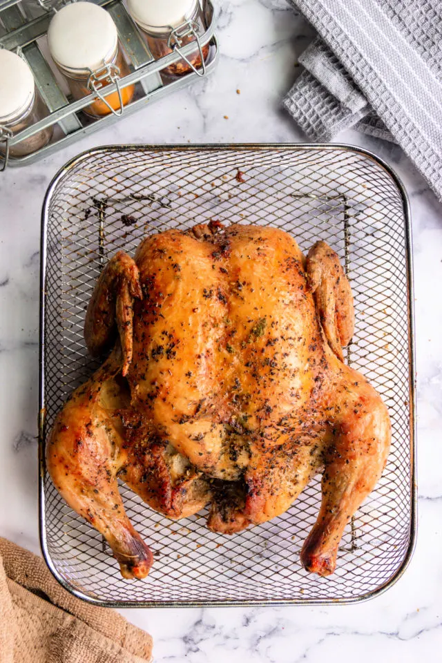Air Fryer Whole Chicken