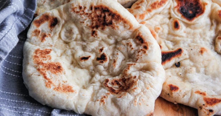 Homemade Naan